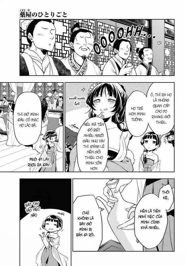 Dược Sư Tự Sự – Nhật Ký Giải Mã Bí Ẩn Chốn Hậu Cung Của Maomao 20 trang 4