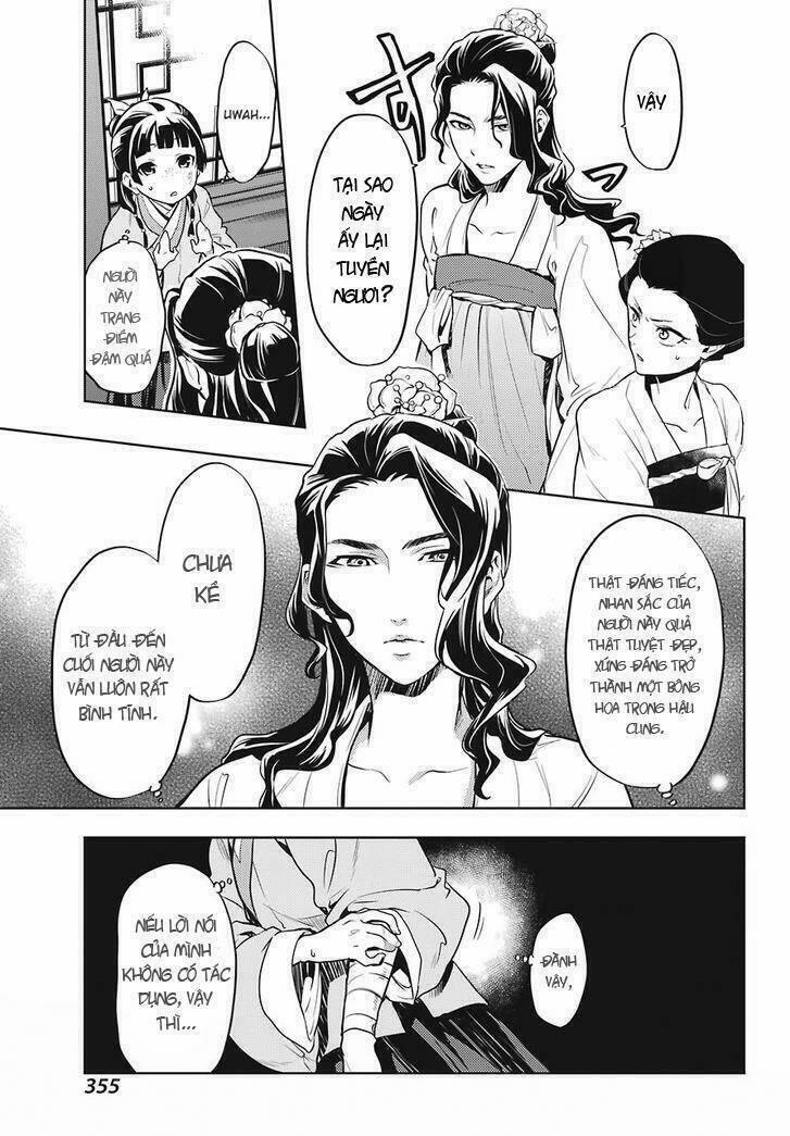 Dược Sư Tự Sự – Nhật Ký Giải Mã Bí Ẩn Chốn Hậu Cung Của Maomao 22 trang 10