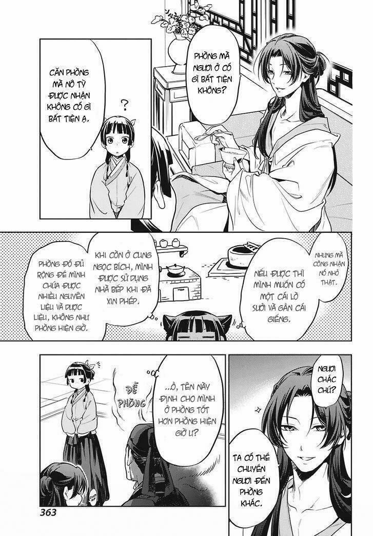 Dược Sư Tự Sự – Nhật Ký Giải Mã Bí Ẩn Chốn Hậu Cung Của Maomao 22 trang 18