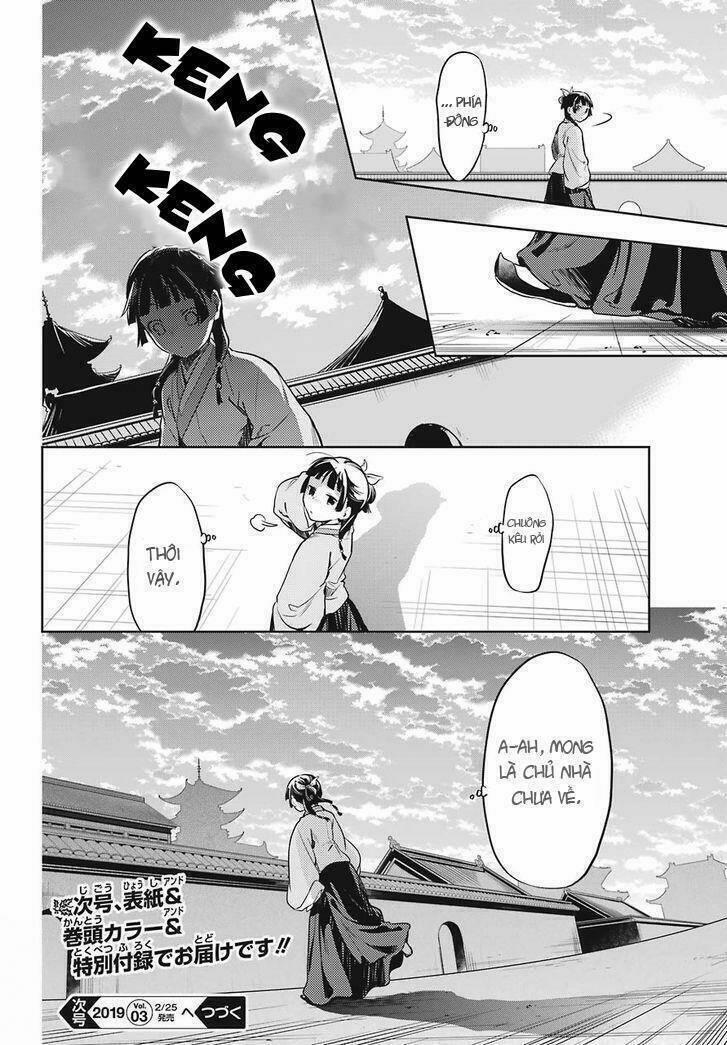 Dược Sư Tự Sự – Nhật Ký Giải Mã Bí Ẩn Chốn Hậu Cung Của Maomao 22 trang 27