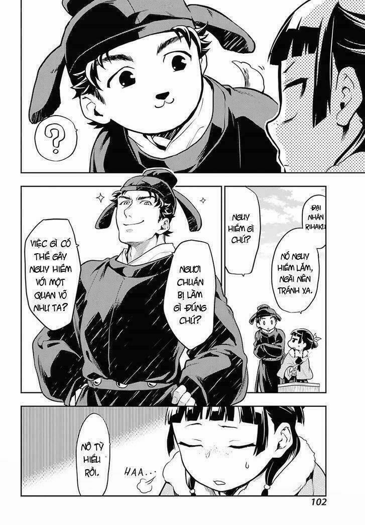 Dược Sư Tự Sự – Nhật Ký Giải Mã Bí Ẩn Chốn Hậu Cung Của Maomao 24 trang 21