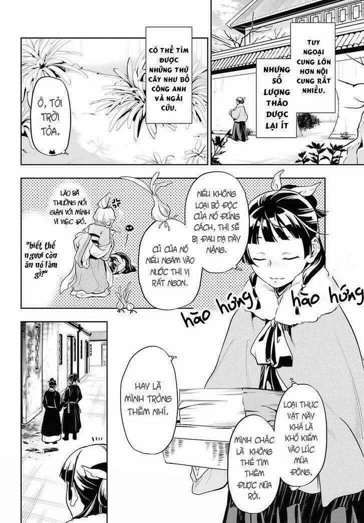 Dược Sư Tự Sự – Nhật Ký Giải Mã Bí Ẩn Chốn Hậu Cung Của Maomao 24 trang 7