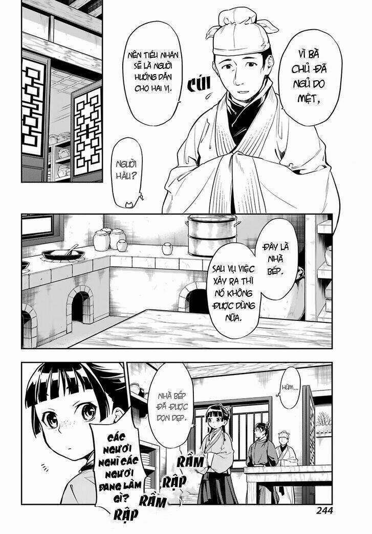 Dược Sư Tự Sự – Nhật Ký Giải Mã Bí Ẩn Chốn Hậu Cung Của Maomao 25 trang 11