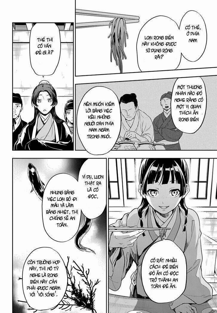 Dược Sư Tự Sự – Nhật Ký Giải Mã Bí Ẩn Chốn Hậu Cung Của Maomao 25 trang 21