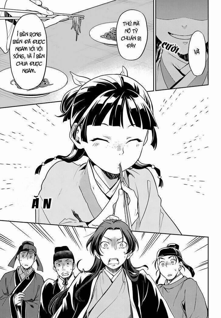 Dược Sư Tự Sự – Nhật Ký Giải Mã Bí Ẩn Chốn Hậu Cung Của Maomao 25 trang 22