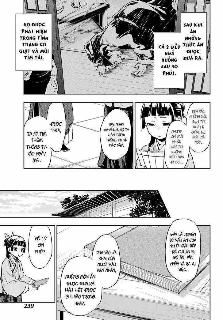 Dược Sư Tự Sự – Nhật Ký Giải Mã Bí Ẩn Chốn Hậu Cung Của Maomao 25 trang 6