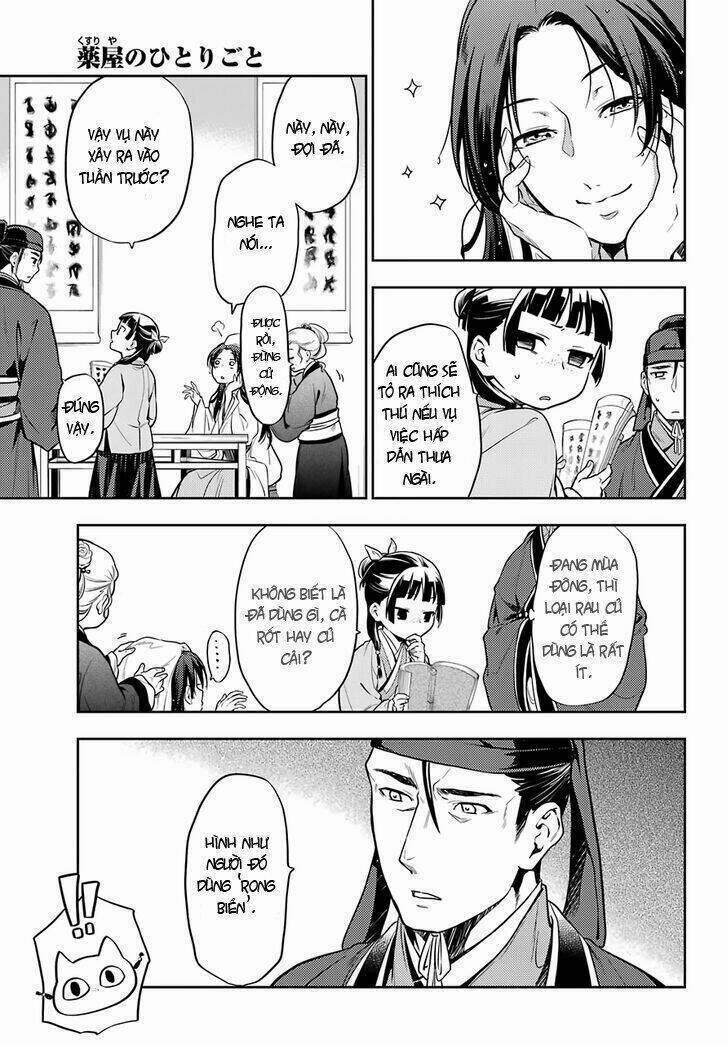 Dược Sư Tự Sự – Nhật Ký Giải Mã Bí Ẩn Chốn Hậu Cung Của Maomao 25 trang 8