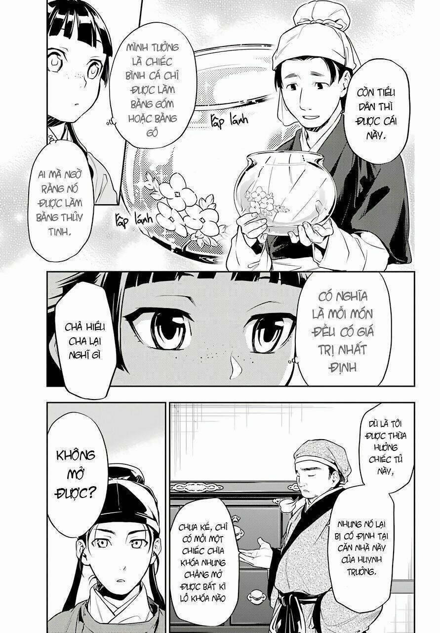 Dược Sư Tự Sự – Nhật Ký Giải Mã Bí Ẩn Chốn Hậu Cung Của Maomao 26 trang 14