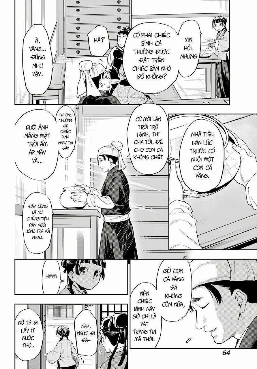 Dược Sư Tự Sự – Nhật Ký Giải Mã Bí Ẩn Chốn Hậu Cung Của Maomao 26 trang 23