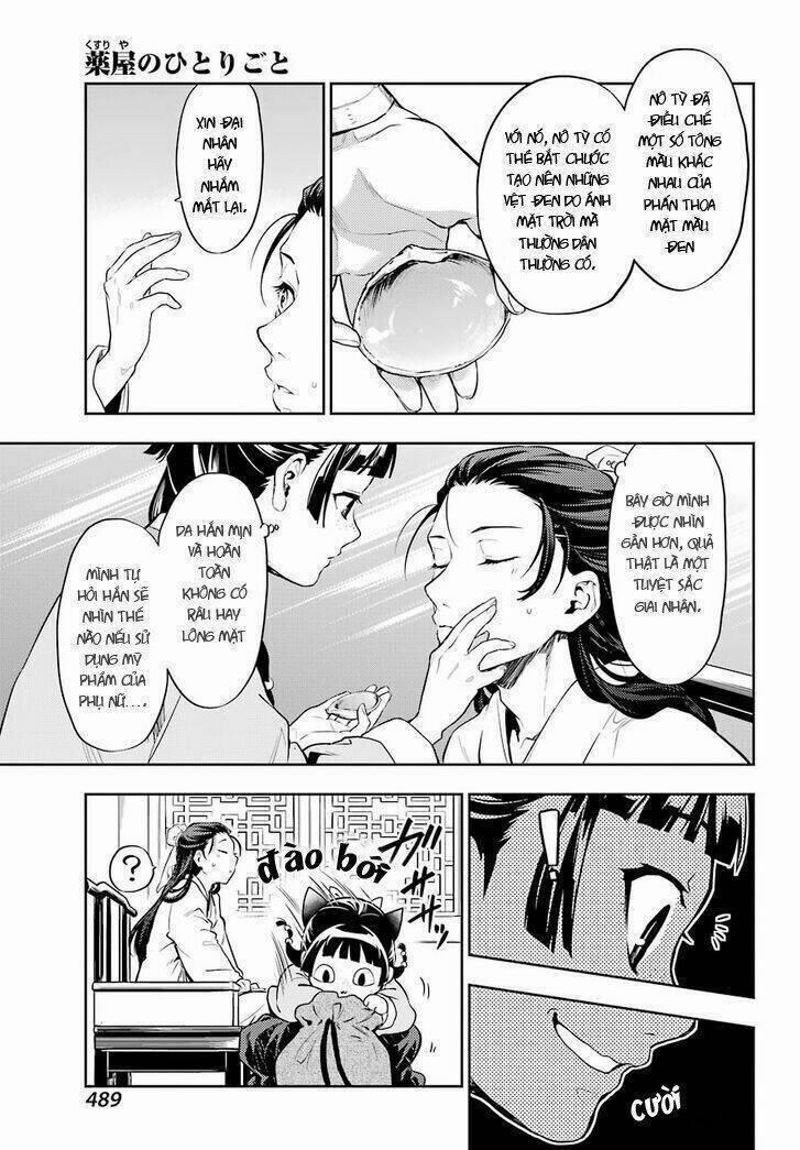 Dược Sư Tự Sự – Nhật Ký Giải Mã Bí Ẩn Chốn Hậu Cung Của Maomao 27 trang 16