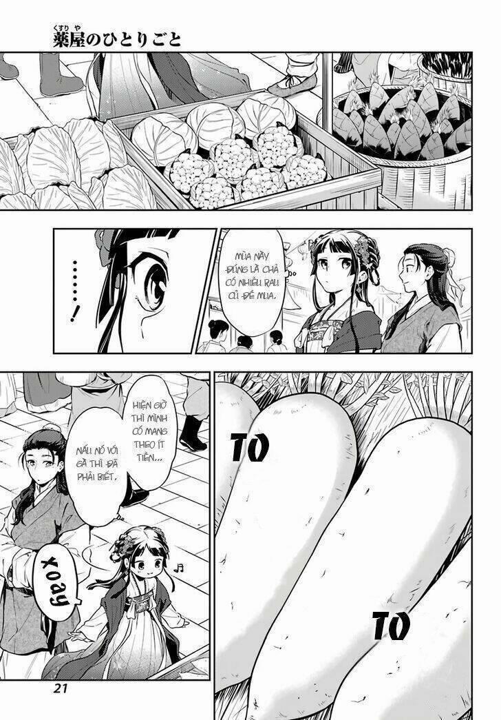 Dược Sư Tự Sự – Nhật Ký Giải Mã Bí Ẩn Chốn Hậu Cung Của Maomao 28 trang 13