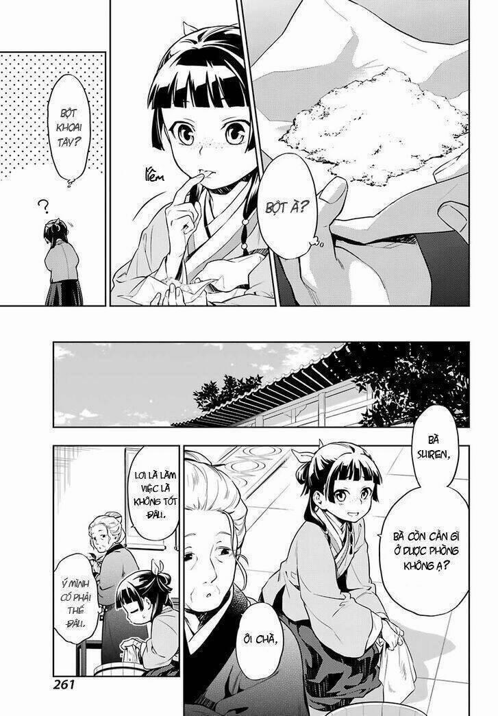 Dược Sư Tự Sự – Nhật Ký Giải Mã Bí Ẩn Chốn Hậu Cung Của Maomao 32 trang 10