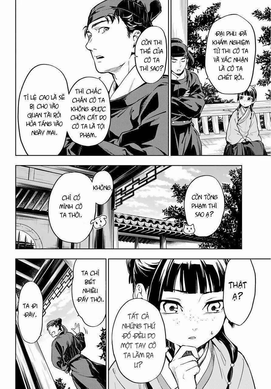 Dược Sư Tự Sự – Nhật Ký Giải Mã Bí Ẩn Chốn Hậu Cung Của Maomao 35.1 trang 14