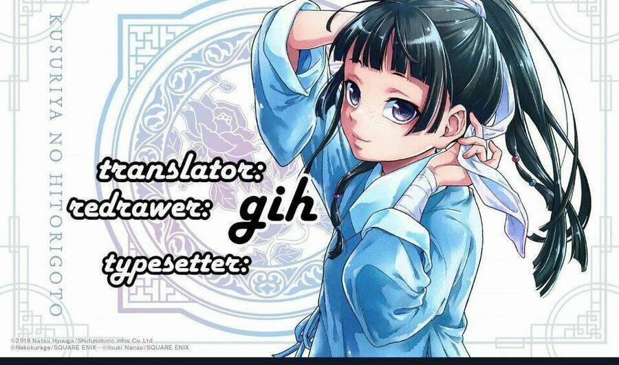 Dược Sư Tự Sự – Nhật Ký Giải Mã Bí Ẩn Chốn Hậu Cung Của Maomao 36.1 trang 58