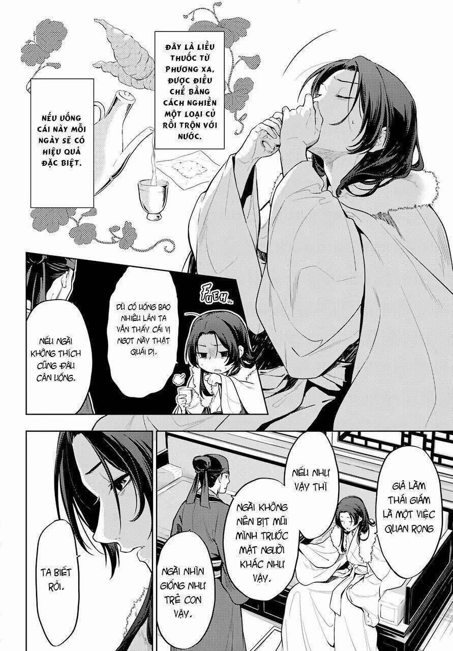 Dược Sư Tự Sự – Nhật Ký Giải Mã Bí Ẩn Chốn Hậu Cung Của Maomao 36 trang 8