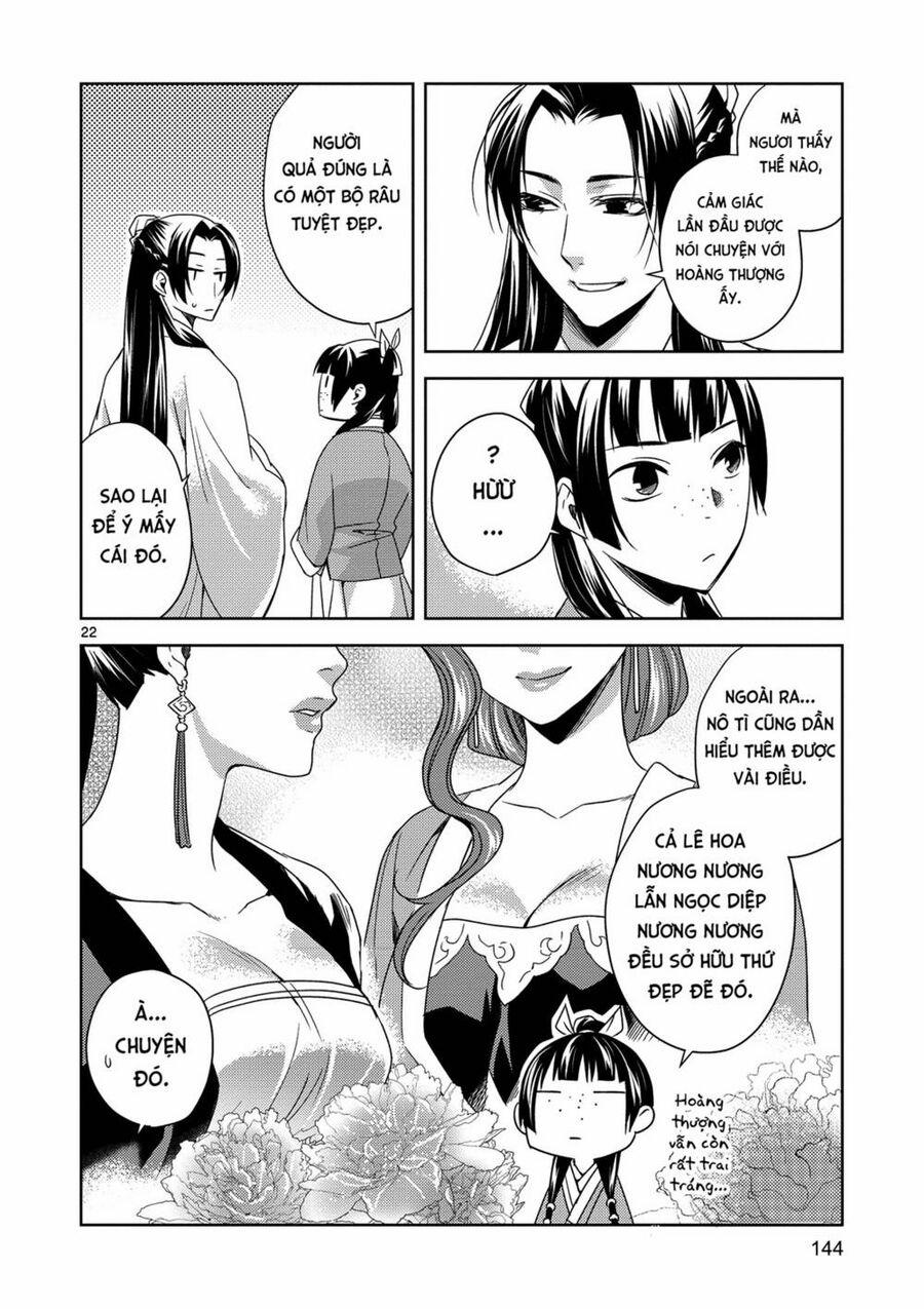 Dược Sư Tự Sự – Nhật Ký Giải Mã Bí Ẩn Chốn Hậu Cung Của Maomao 4 trang 21