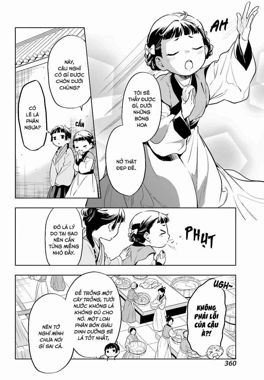 Dược Sư Tự Sự – Nhật Ký Giải Mã Bí Ẩn Chốn Hậu Cung Của Maomao 41 trang 16