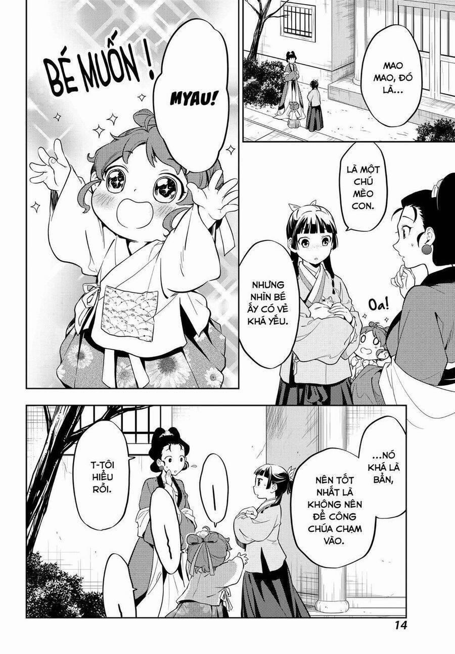 Dược Sư Tự Sự – Nhật Ký Giải Mã Bí Ẩn Chốn Hậu Cung Của Maomao 42 trang 15