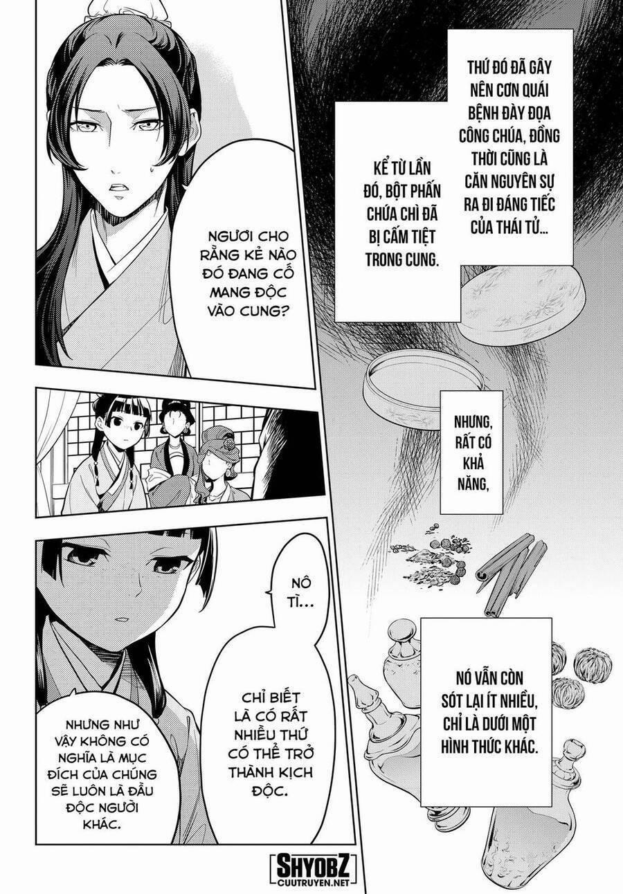 Dược Sư Tự Sự – Nhật Ký Giải Mã Bí Ẩn Chốn Hậu Cung Của Maomao 43.5 trang 12