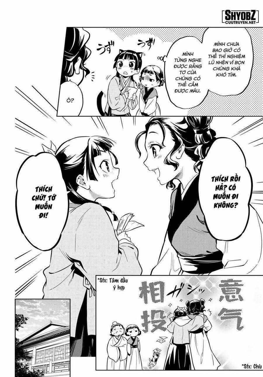 Dược Sư Tự Sự – Nhật Ký Giải Mã Bí Ẩn Chốn Hậu Cung Của Maomao 43 trang 23