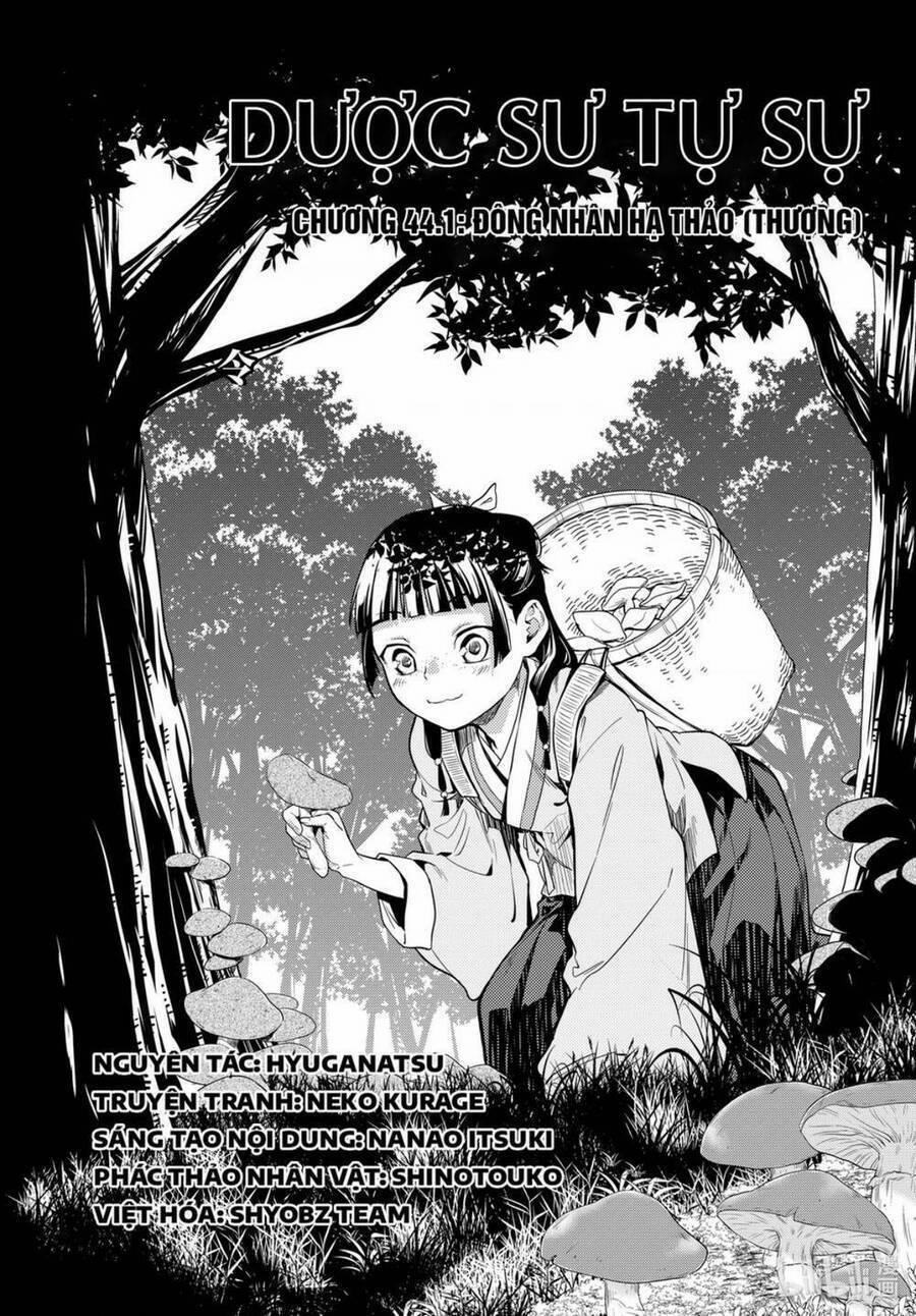 Dược Sư Tự Sự – Nhật Ký Giải Mã Bí Ẩn Chốn Hậu Cung Của Maomao 44.1 trang 1