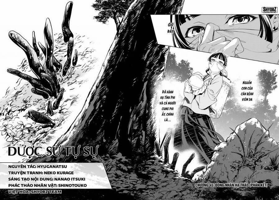 Dược Sư Tự Sự – Nhật Ký Giải Mã Bí Ẩn Chốn Hậu Cung Của Maomao 45 trang 2