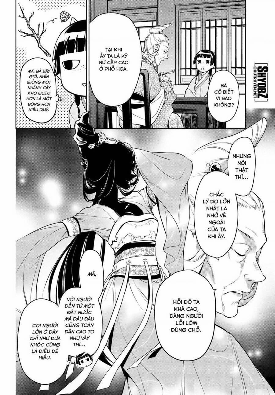 Dược Sư Tự Sự – Nhật Ký Giải Mã Bí Ẩn Chốn Hậu Cung Của Maomao 47 trang 14