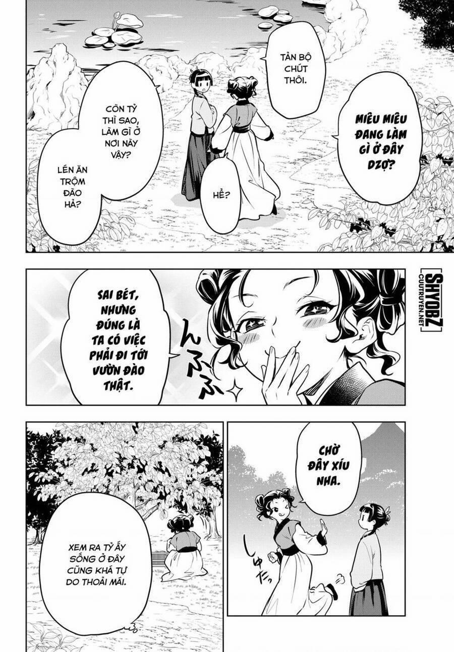 Dược Sư Tự Sự – Nhật Ký Giải Mã Bí Ẩn Chốn Hậu Cung Của Maomao 47 trang 28