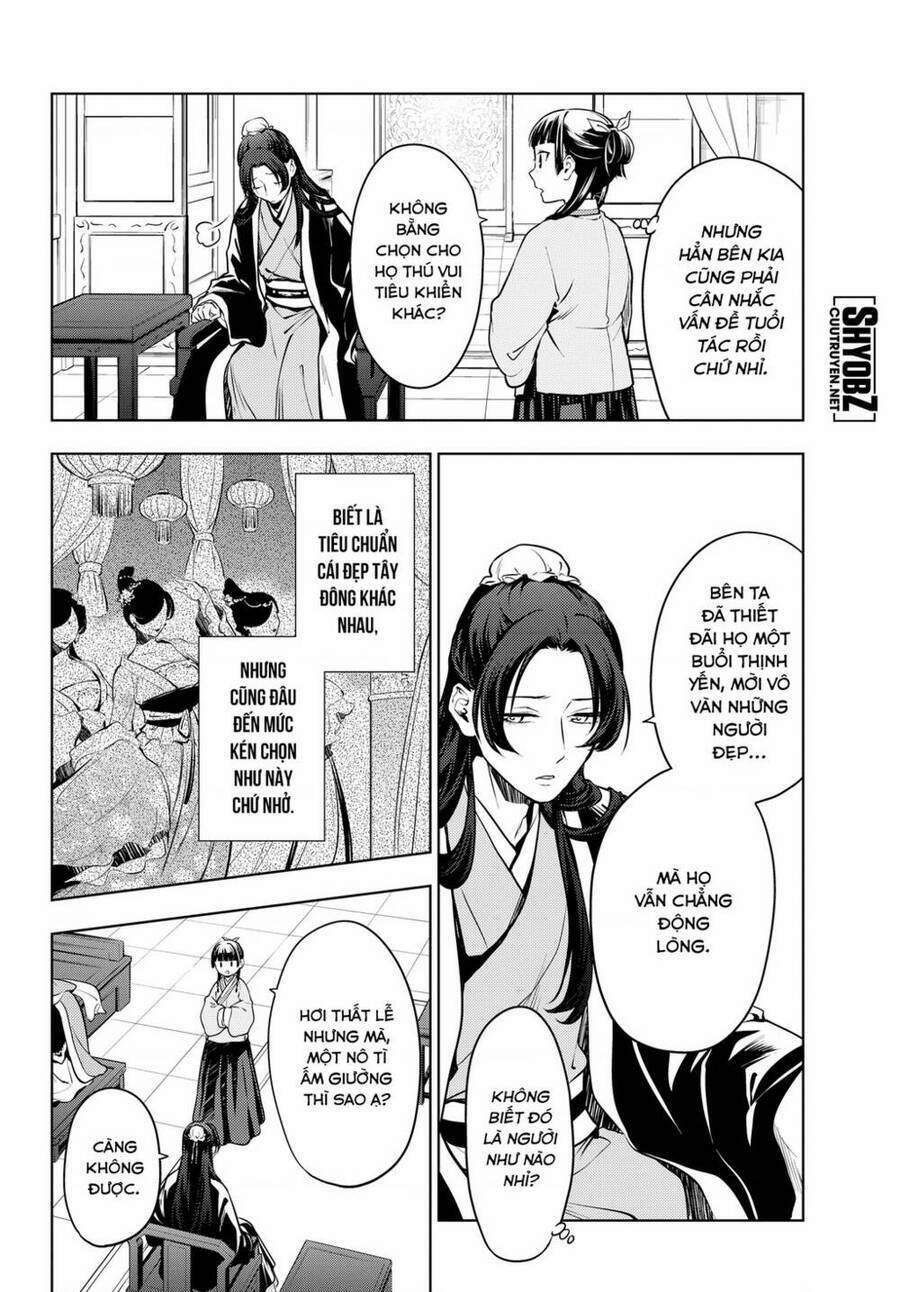 Dược Sư Tự Sự – Nhật Ký Giải Mã Bí Ẩn Chốn Hậu Cung Của Maomao 47 trang 6