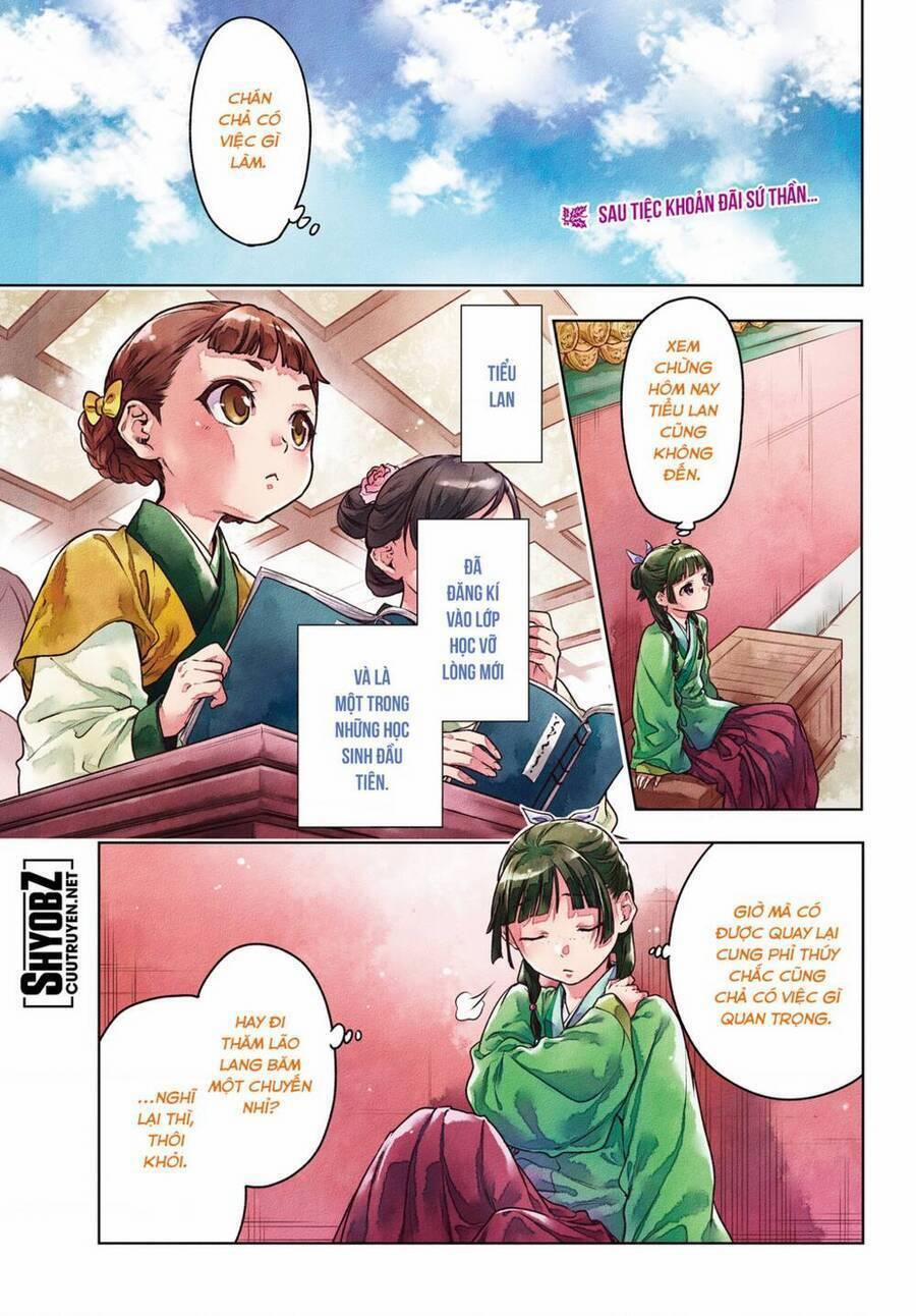 Dược Sư Tự Sự – Nhật Ký Giải Mã Bí Ẩn Chốn Hậu Cung Của Maomao 49 trang 1