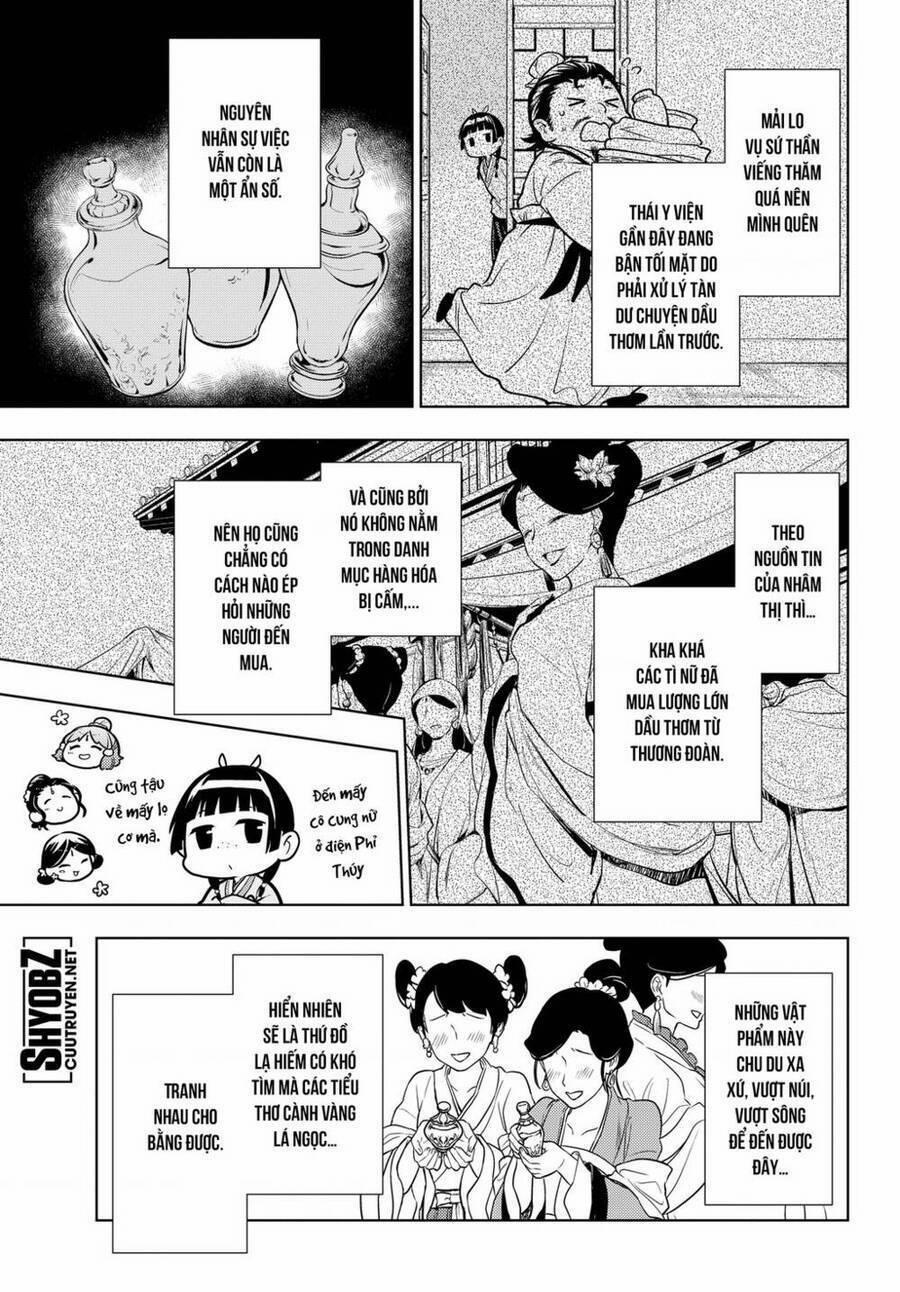 Dược Sư Tự Sự – Nhật Ký Giải Mã Bí Ẩn Chốn Hậu Cung Của Maomao 49 trang 3