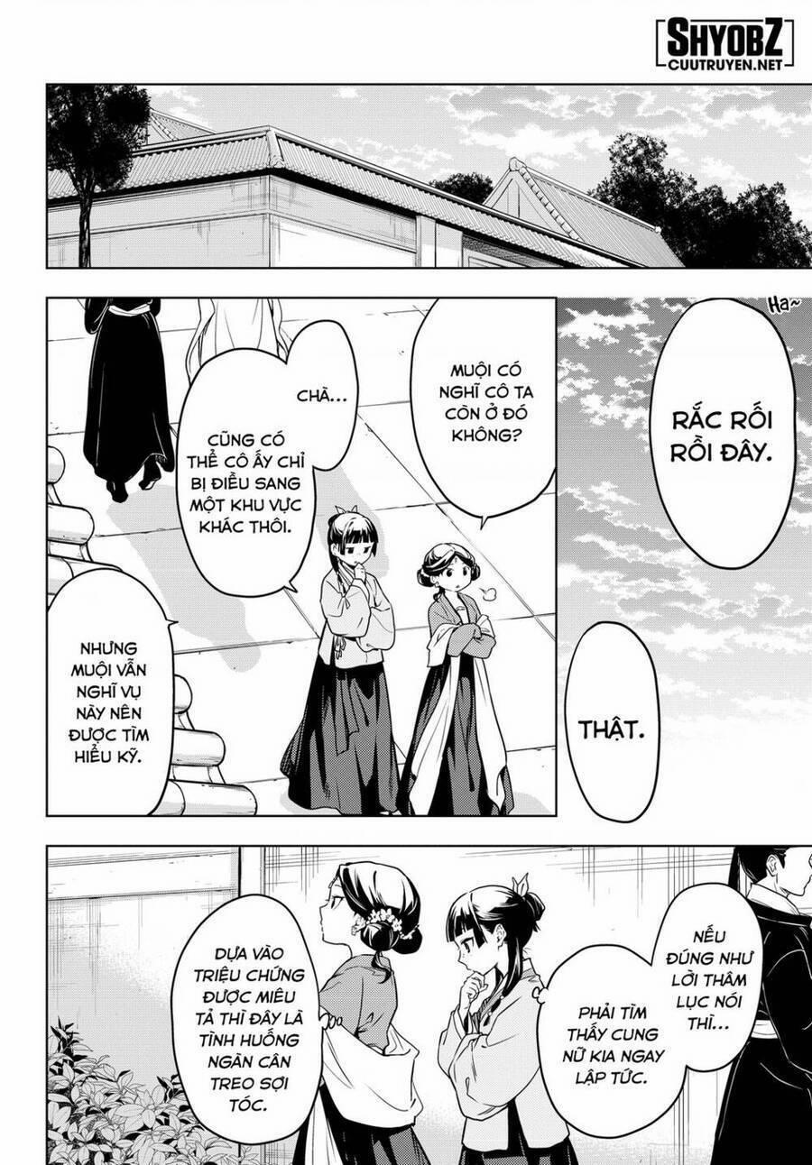 Dược Sư Tự Sự – Nhật Ký Giải Mã Bí Ẩn Chốn Hậu Cung Của Maomao 50 trang 14