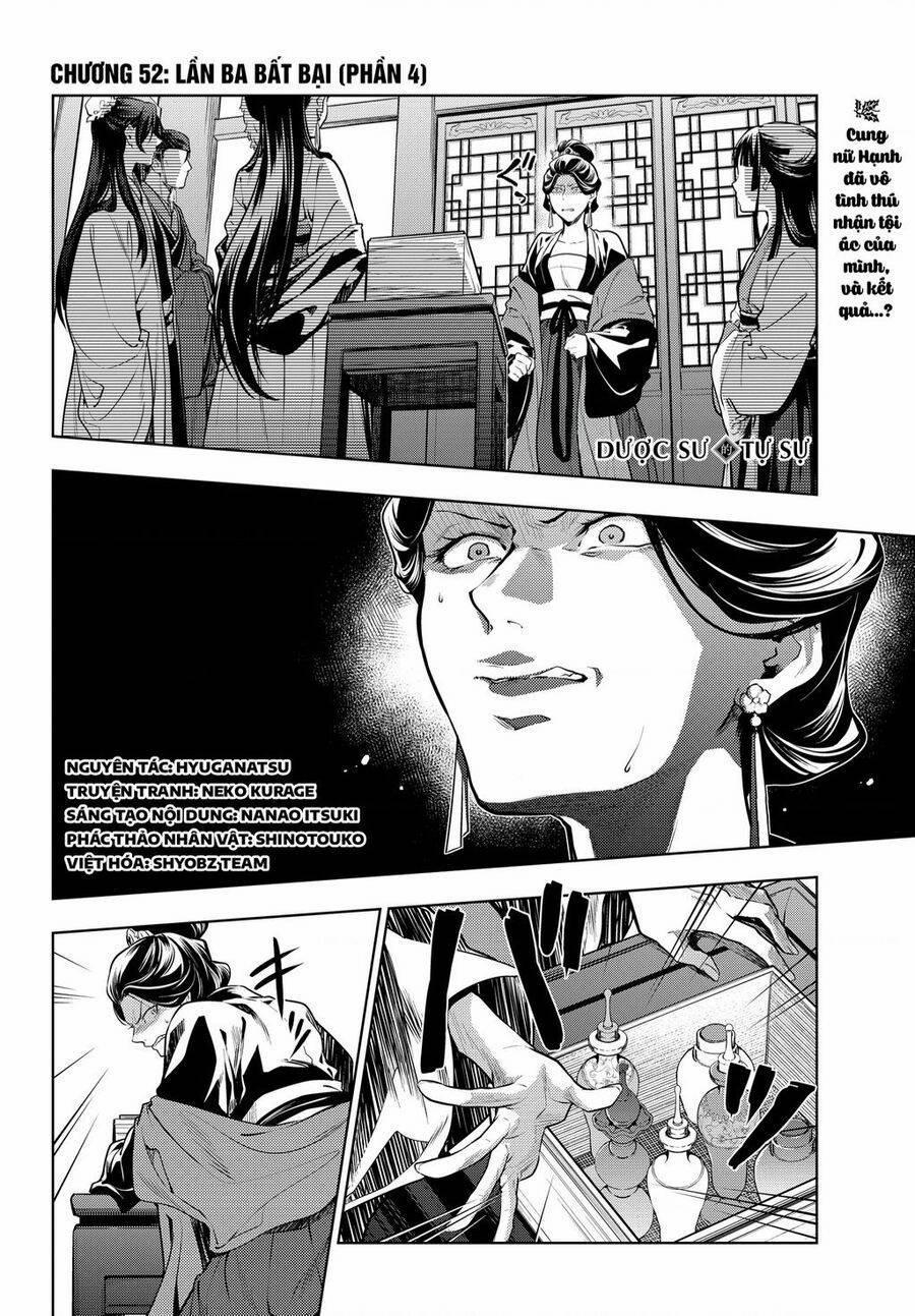 Dược Sư Tự Sự – Nhật Ký Giải Mã Bí Ẩn Chốn Hậu Cung Của Maomao 52.5 trang 1