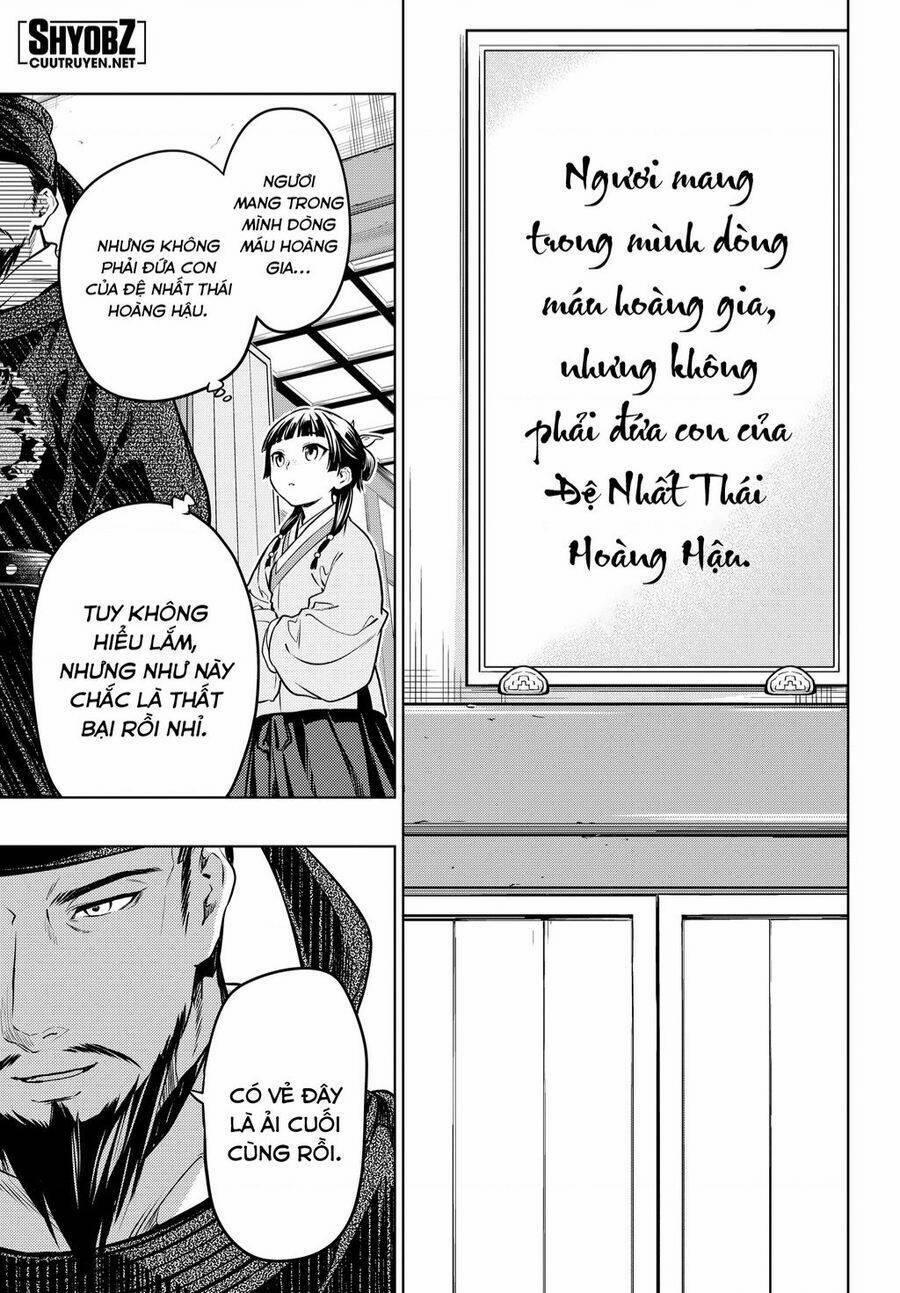 Dược Sư Tự Sự – Nhật Ký Giải Mã Bí Ẩn Chốn Hậu Cung Của Maomao 53 trang 21