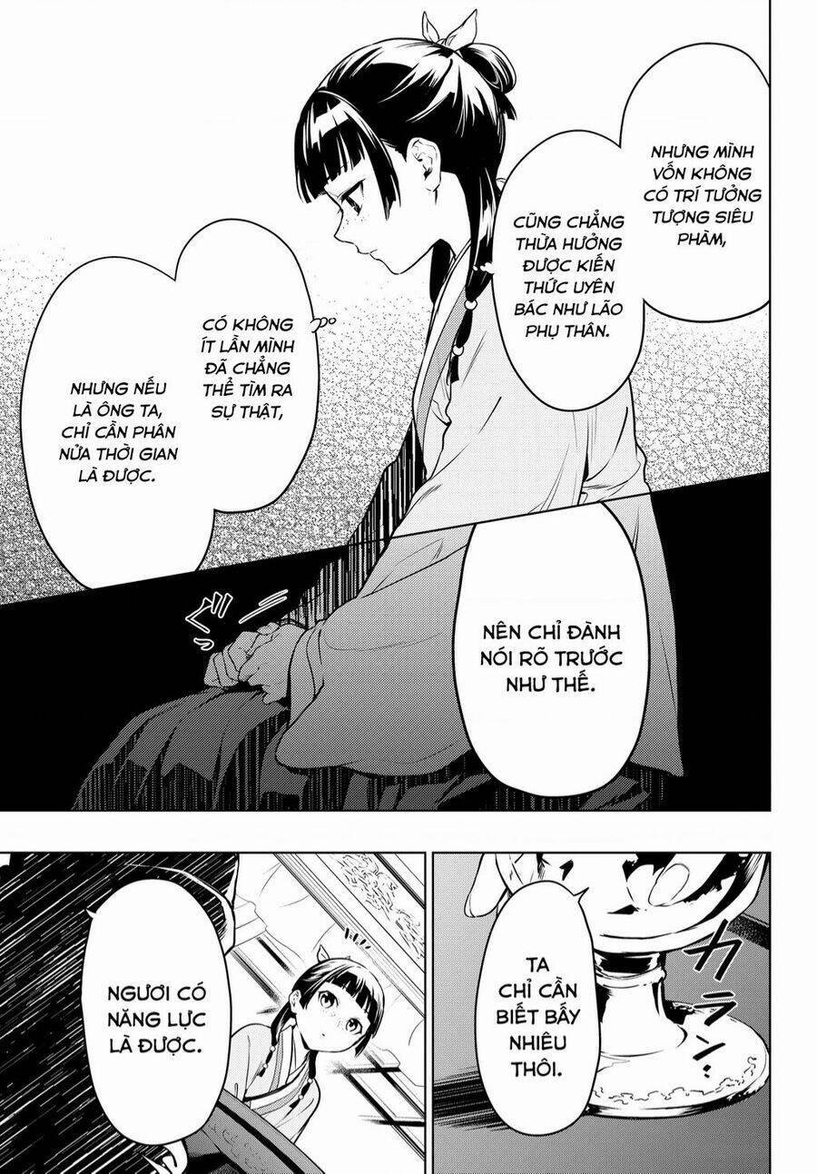 Dược Sư Tự Sự – Nhật Ký Giải Mã Bí Ẩn Chốn Hậu Cung Của Maomao 55.5 trang 16