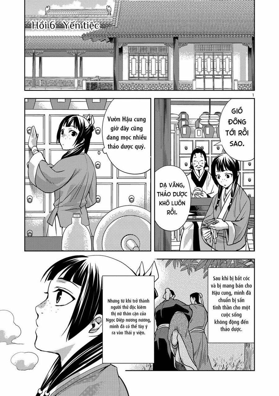 Dược Sư Tự Sự – Nhật Ký Giải Mã Bí Ẩn Chốn Hậu Cung Của Maomao 6 trang 1