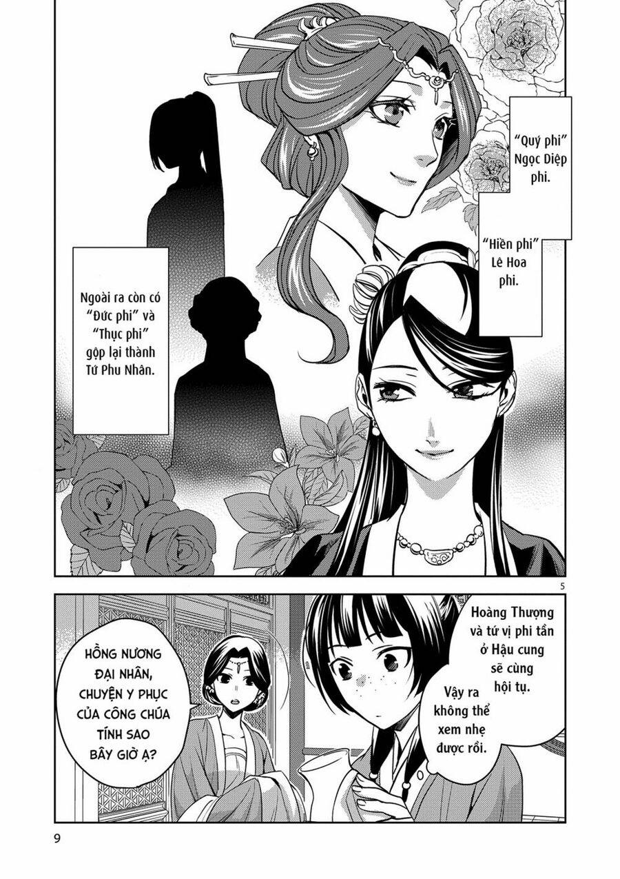 Dược Sư Tự Sự – Nhật Ký Giải Mã Bí Ẩn Chốn Hậu Cung Của Maomao 6 trang 5