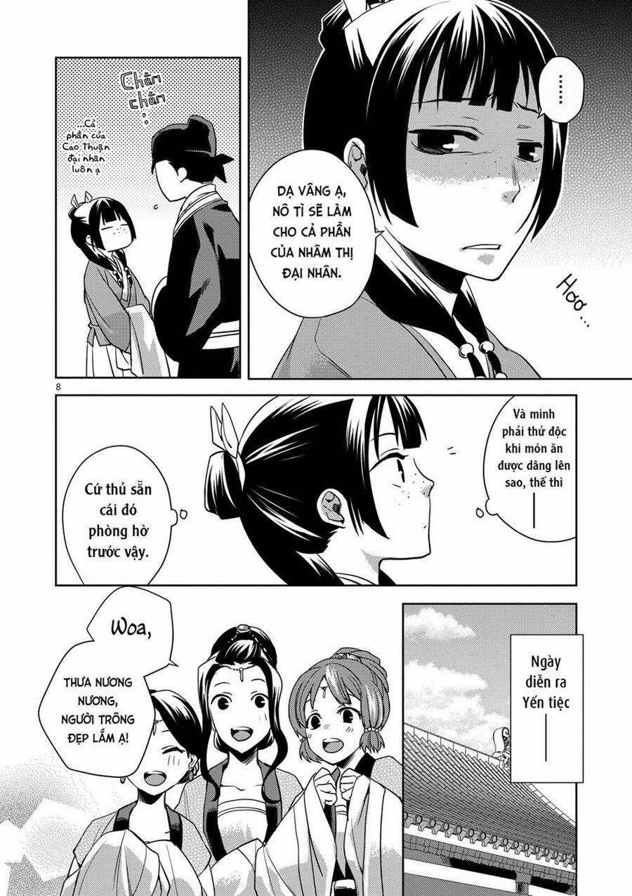 Dược Sư Tự Sự – Nhật Ký Giải Mã Bí Ẩn Chốn Hậu Cung Của Maomao 6 trang 8