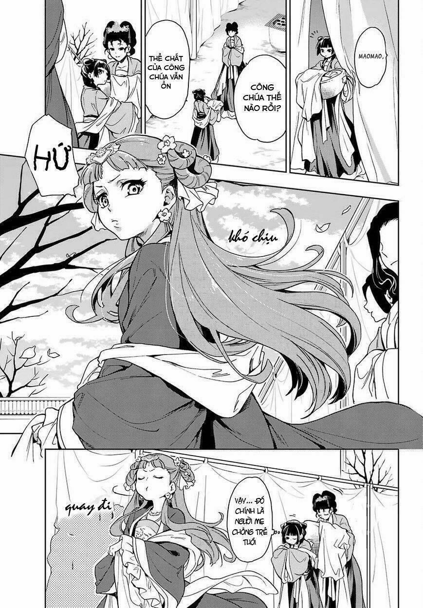 Dược Sư Tự Sự – Nhật Ký Giải Mã Bí Ẩn Chốn Hậu Cung Của Maomao 7 trang 16