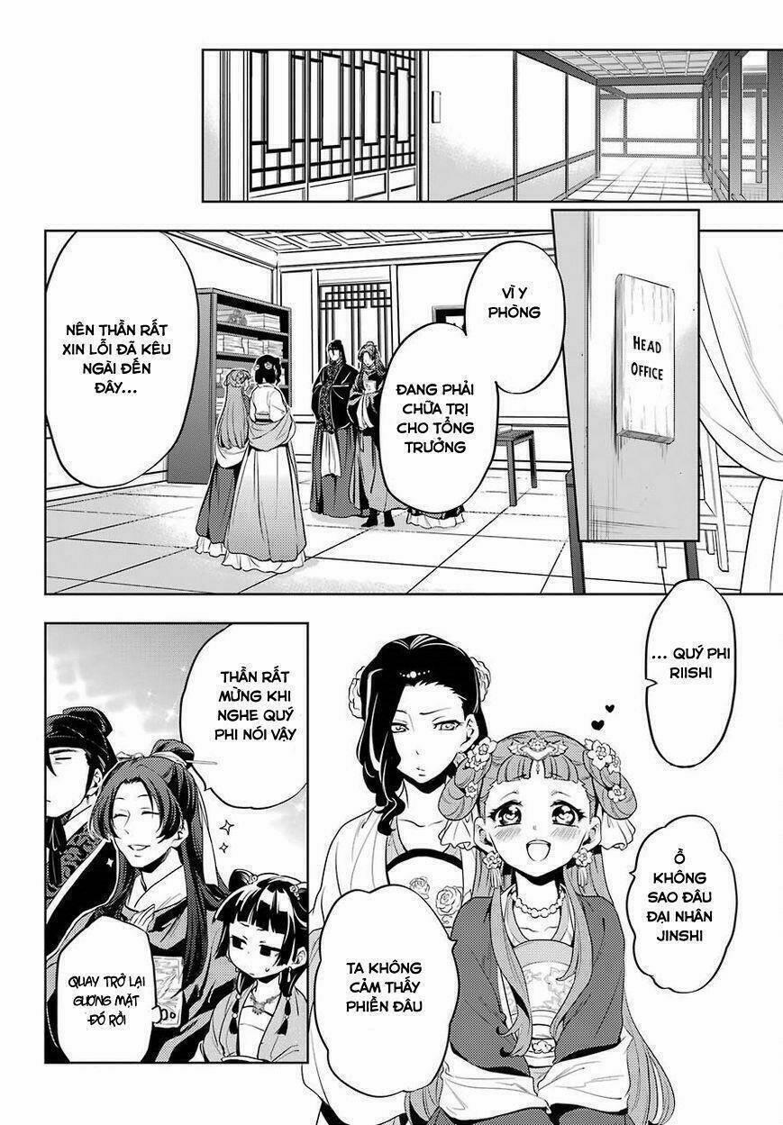 Dược Sư Tự Sự – Nhật Ký Giải Mã Bí Ẩn Chốn Hậu Cung Của Maomao 8 trang 13