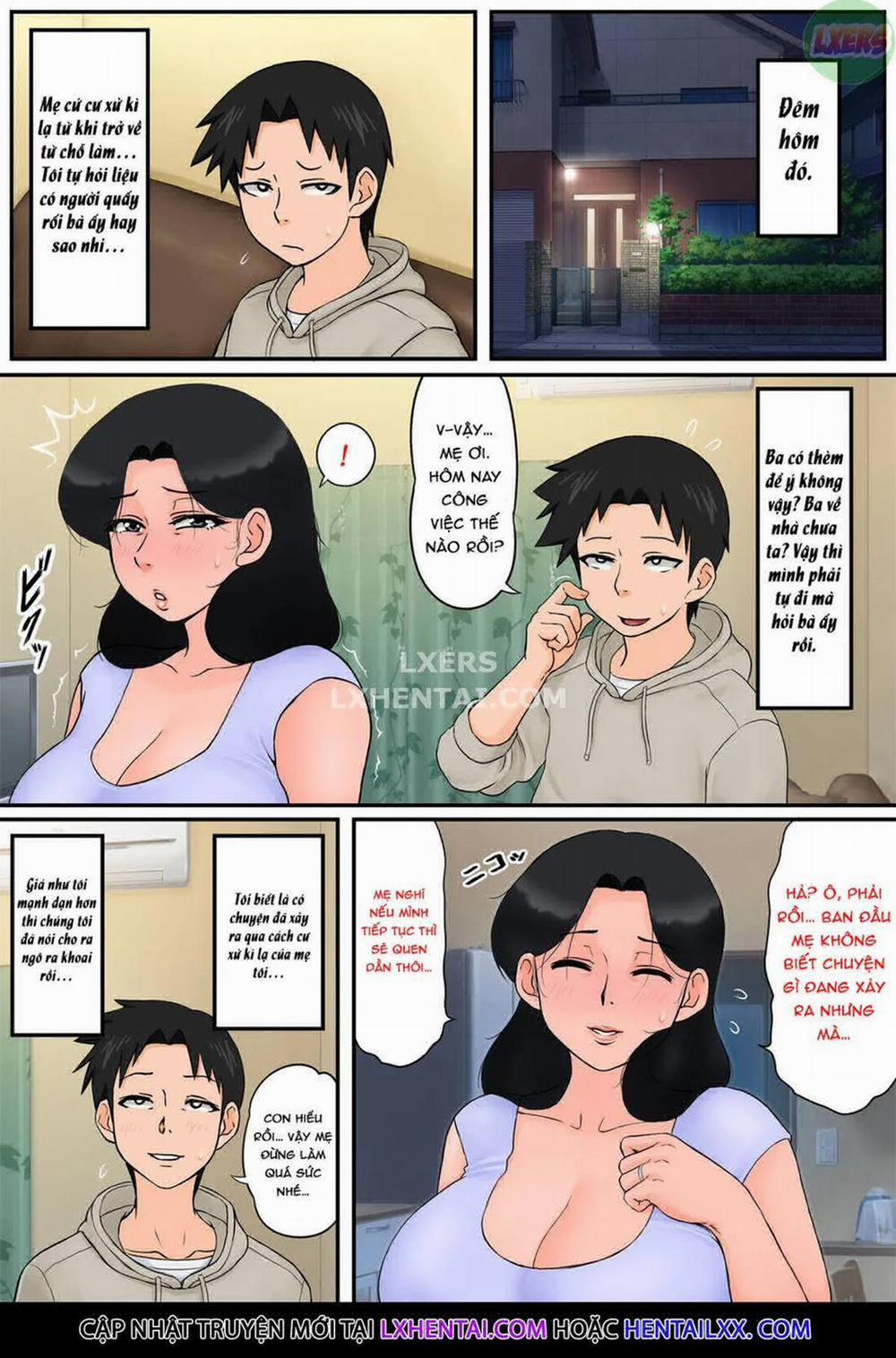 Dường như mẹ tôi bị quấy rối ở nơi làm Oneshot trang 13