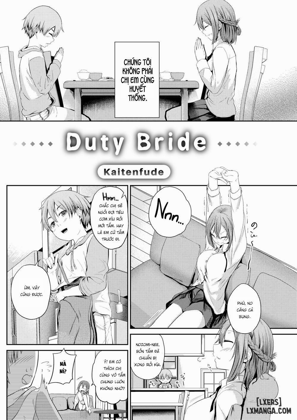 Duty Bride Oneshot trang 1