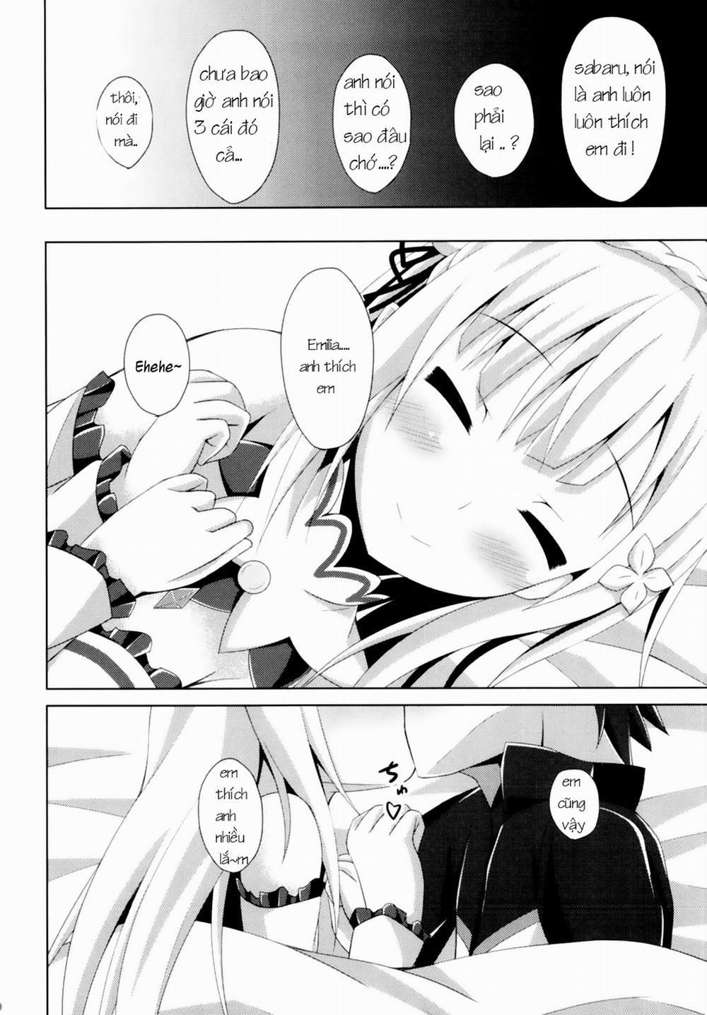 E・M・T To Kyou Mo Ore Wa Sakebu (Re Zero Kara Hajimeru Isekai Seikatsu) Oneshot trang 19