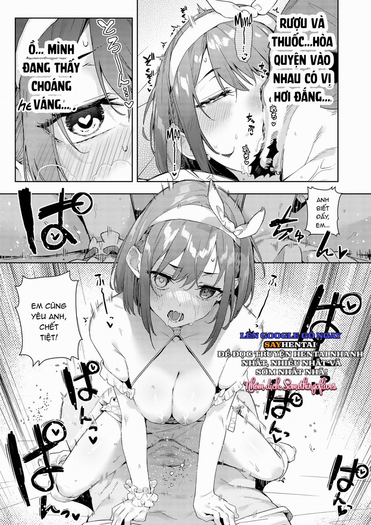 Eating Marine's Sweet & Fluffy Omurice By Force?! 1 trang 14