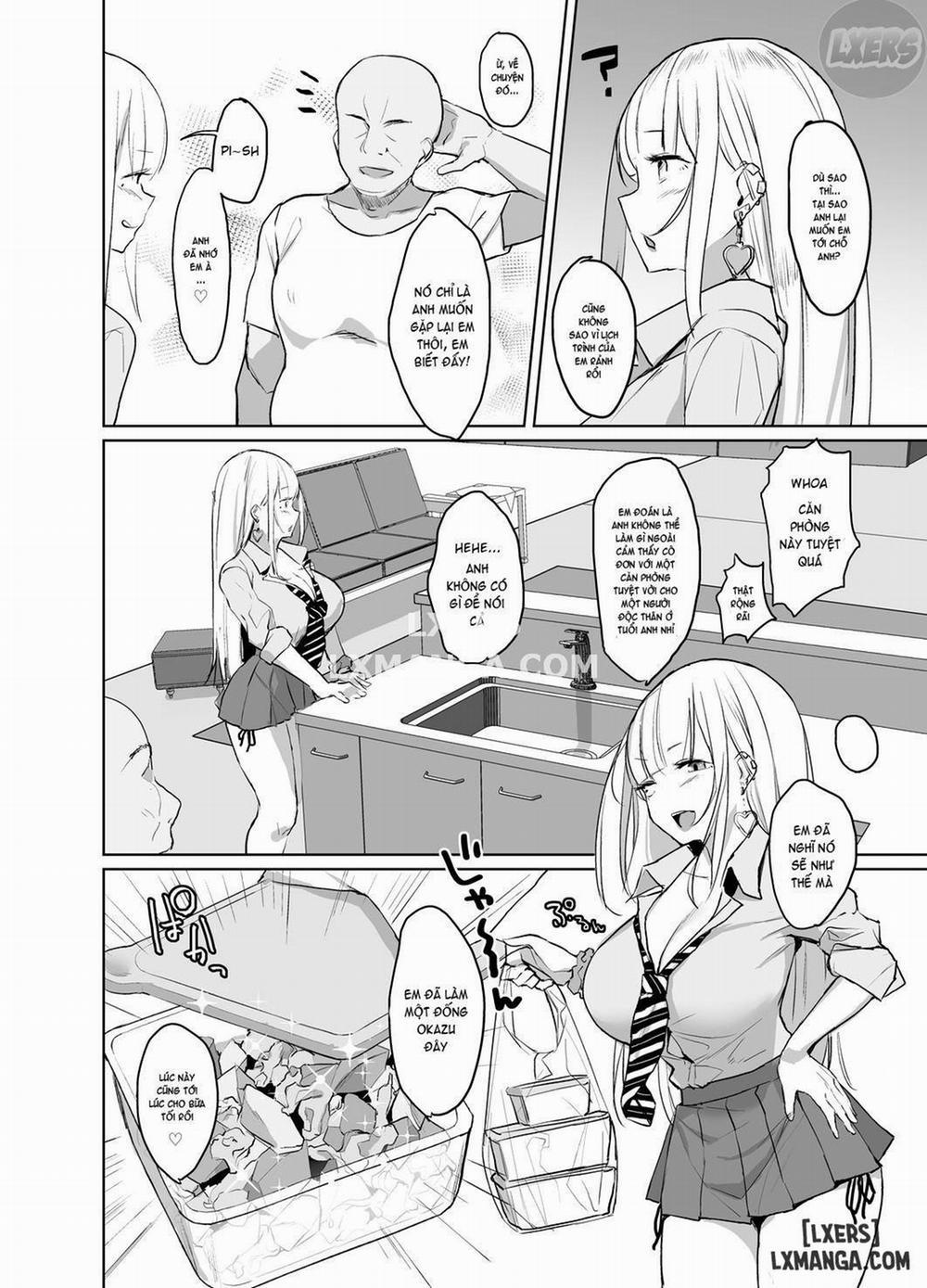 Ecchi na Gal JK ga Kyokon Zetsurin Oji-san to Pakoru Yatsu oneshot 1 trang 2