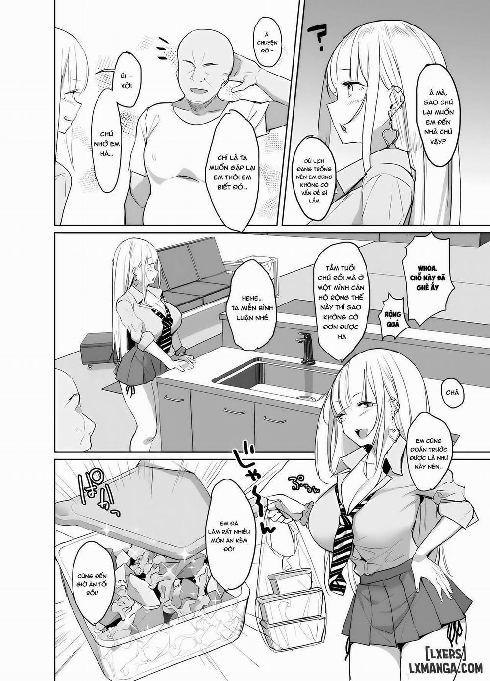Ecchi na Gal JK ga Kyokon Zetsurin Oji-san to Pakoru Yatsu Oneshot trang 2