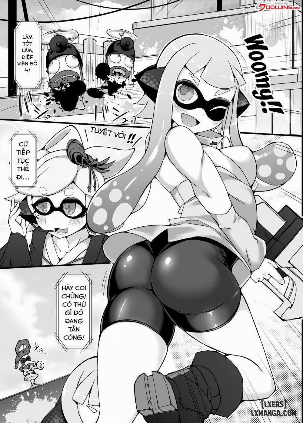 Ecchi na Ink o Null ta cool Tentacle Oneshot trang 3