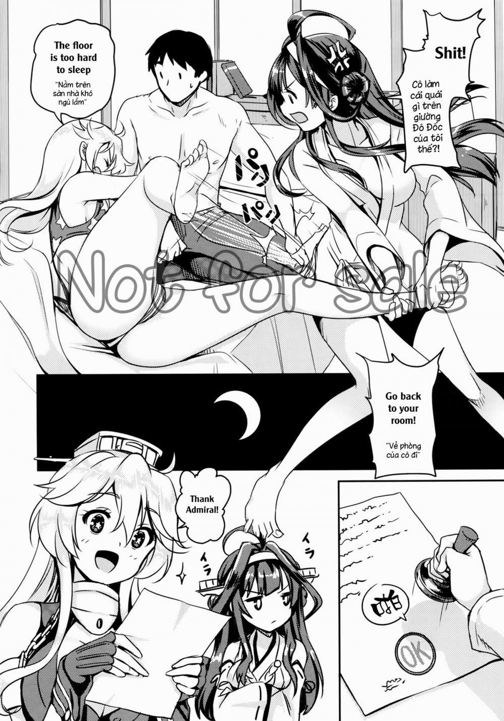 Eibei Yoru No Rengou Enshuu (Kancolle) Oneshot trang 5