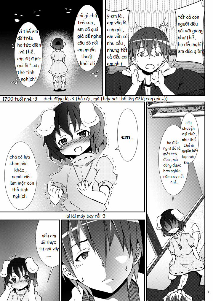 Eientei de Usagi Gari ~Jougen~ (Touhou) Oneshot trang 11