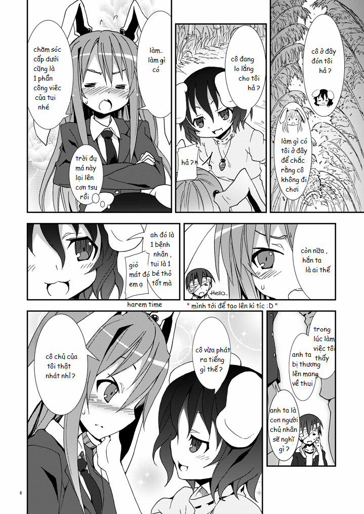 Eientei de Usagi Gari ~Jougen~ (Touhou) Oneshot trang 4